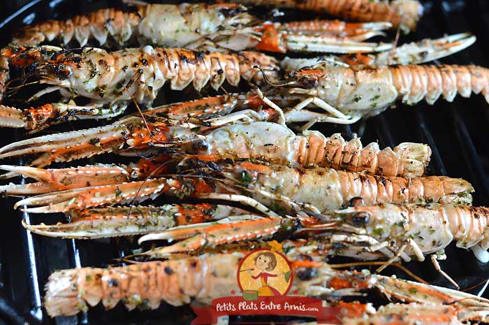 Recette langoustines au barbecue