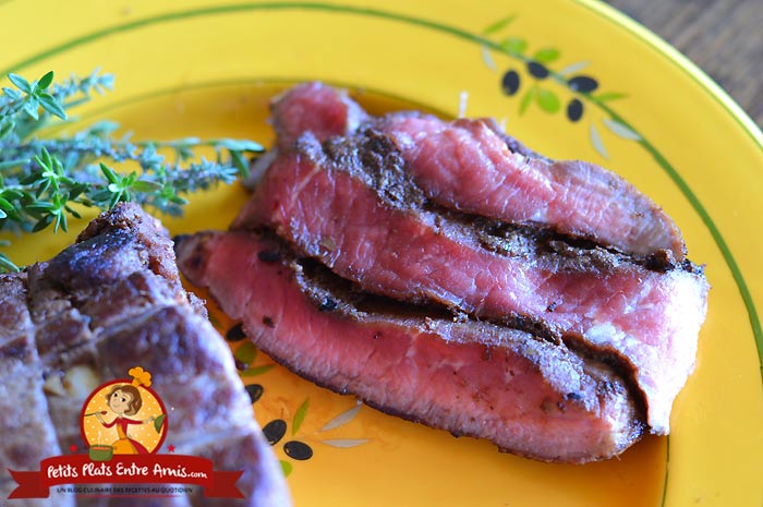 Cuisson rôti de boeuf à la tapenade