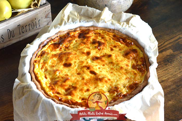 Recette quiche aux crevettes et surimi