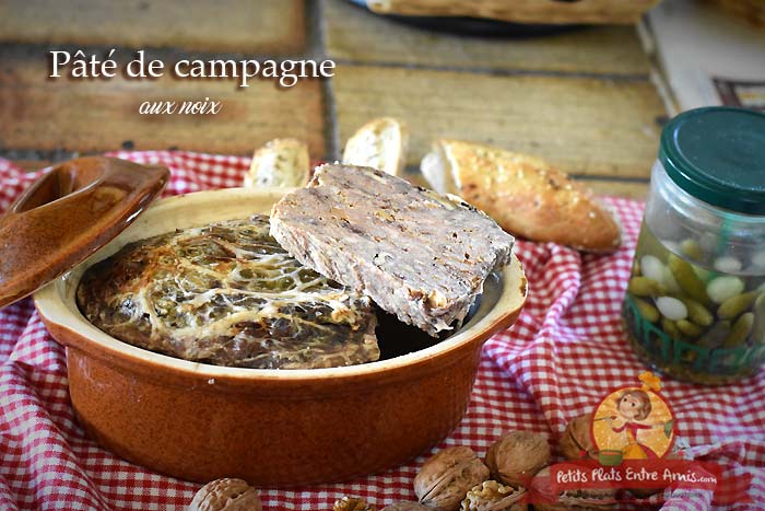 Pâté de campagne aux noix