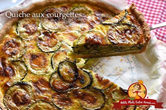 Quiche aux courgettes