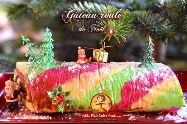 Gâteau roulé de Noël