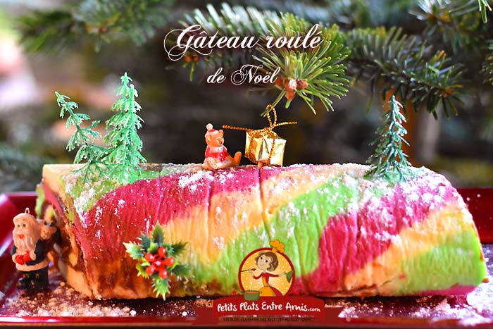 Gâteau roulé de Noël