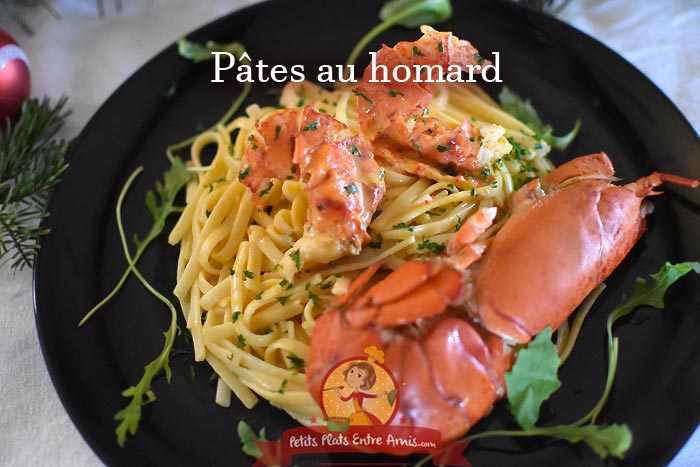 Pâtes au homard