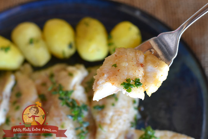 Cuisson filets de tacaud à la poêle