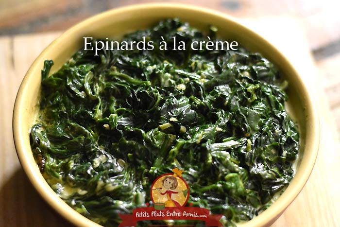 Epinards à la crème