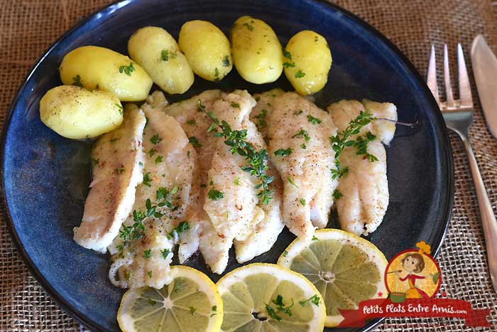 Recette filets de tacaud à la poêle