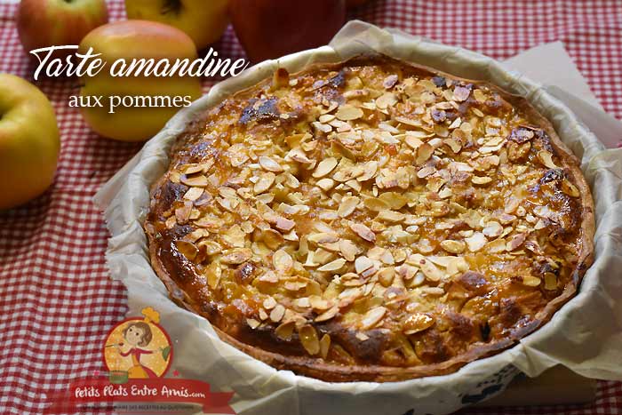 Tarte amandine aux pommes