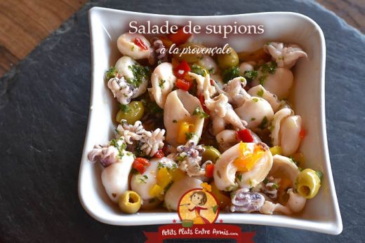 Salade de supions à la provençale