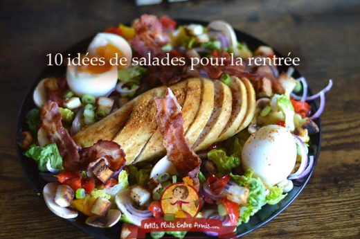 10 idées de salades pour la rentrée