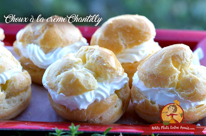 Choux à la crème Chantilly