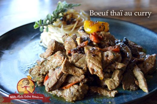 Boeuf thaï au curry