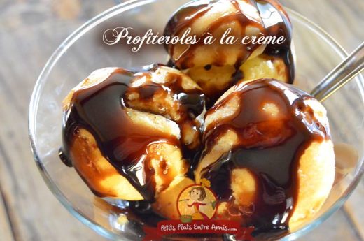 Profiteroles à la crème