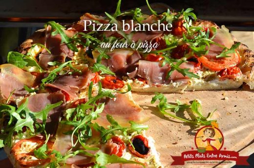 Pizza blanche au four à pizza