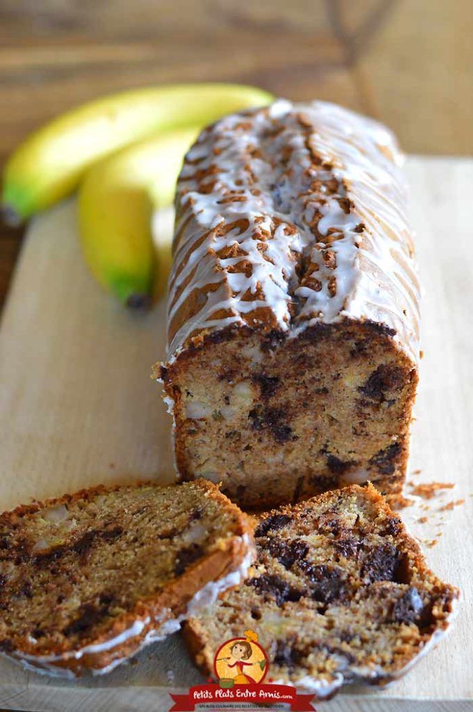 Recette banana bread au chocolat