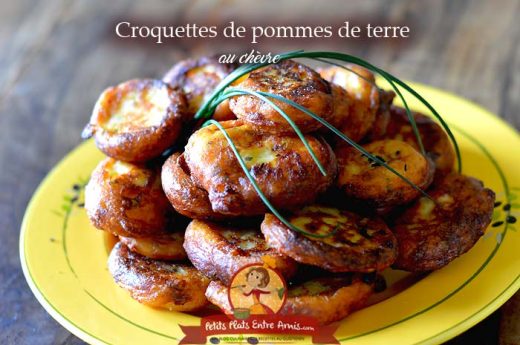 Croquettes de pommes de terre au chèvre