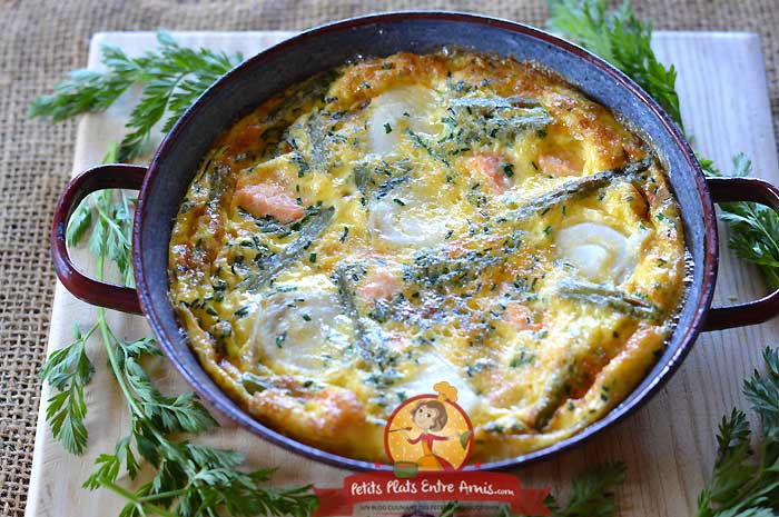 Recette frittata au poisson