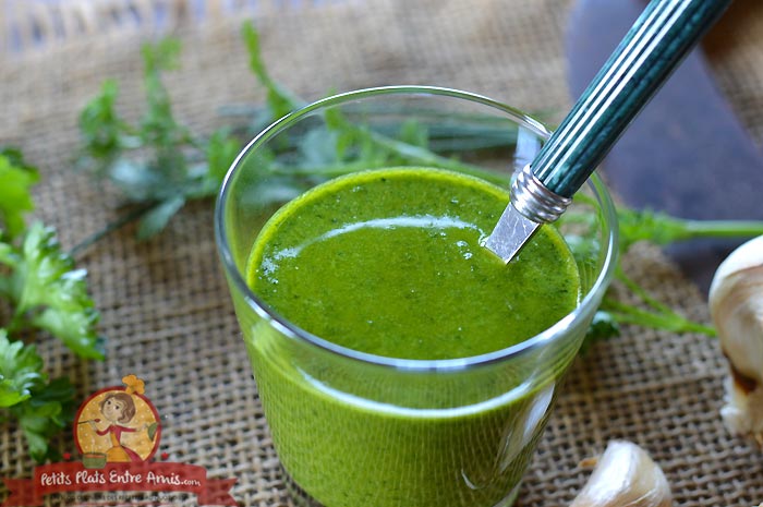 Recette sauce verte aux herbes