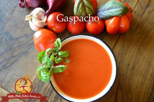 Recette authentique de Gaspacho Espagnol