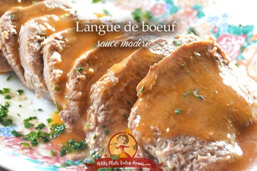 Langue de boeuf sauce madère