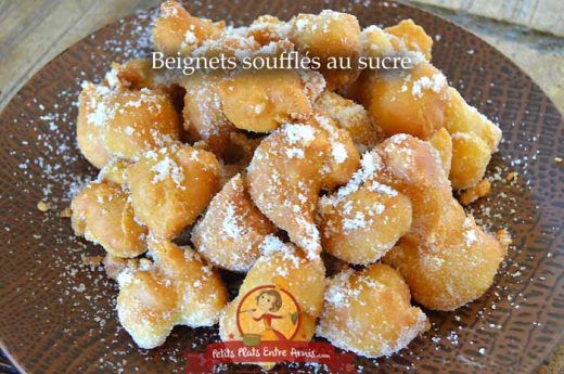 Beignets soufflés au sucre