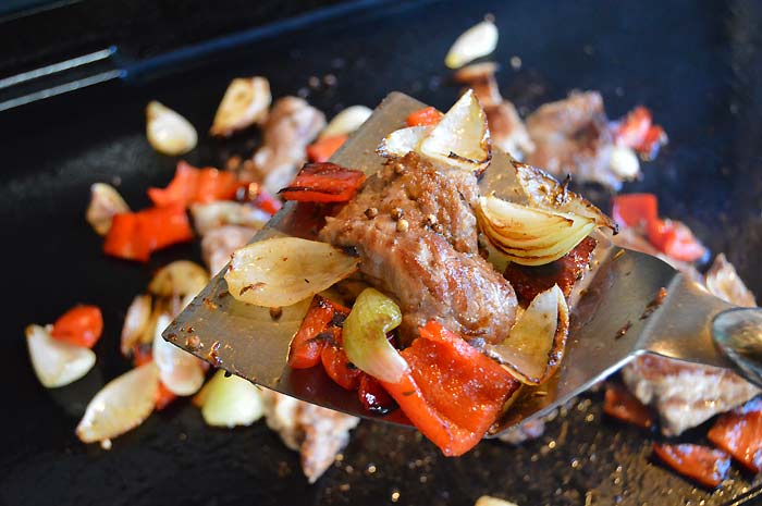 Cuisson pluma ibérique à l'orientale