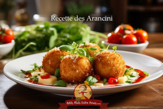 Arancini de délicieuses boulettes de riz