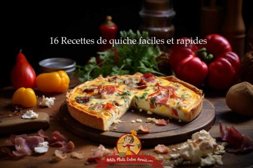 16 Recettes de quiche faciles et rapides