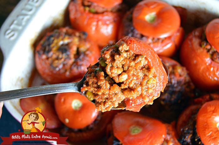 Cuisson Tomates farcies à la bolognaise