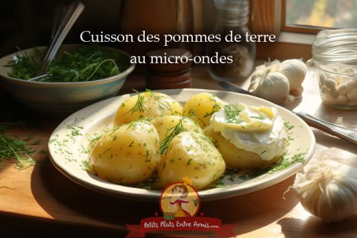 Cuisson des pommes de terre au micro-ondes