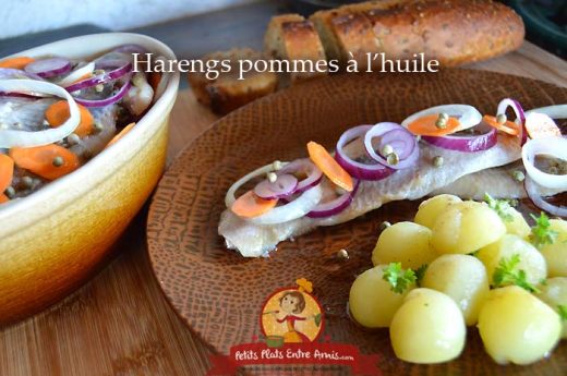 Harengs pommes à l'huile