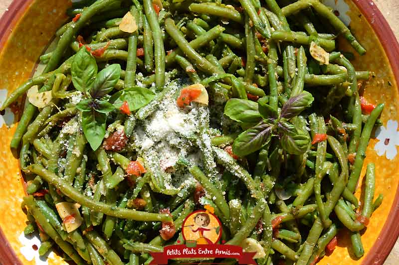 Recette des haricots verts à l'italienne