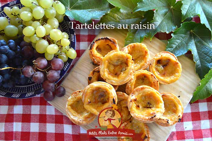 Tartelettes au raisin