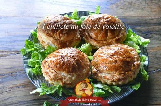 Feuilleté au foie de volaille : la recette facile et gourmande