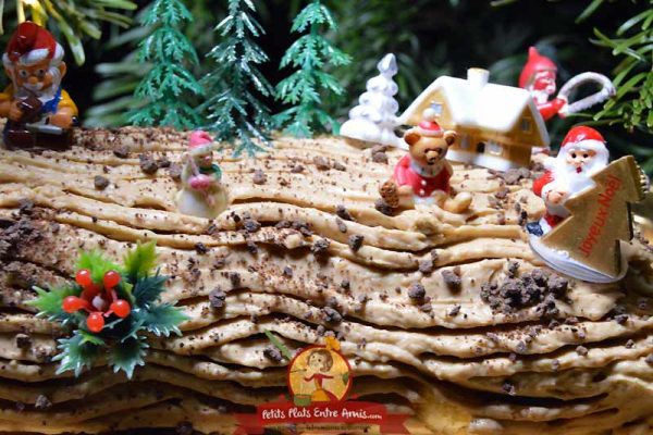 Bûche de Noël tiramisu
