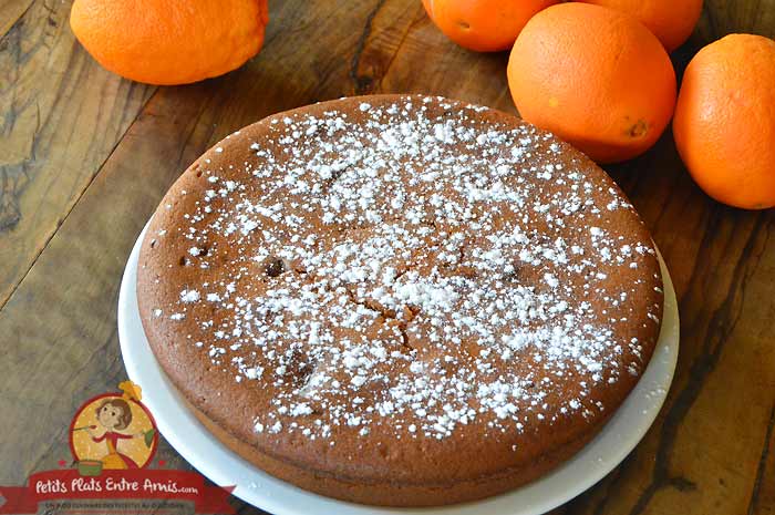 Recette gâteau au mascarpone parfumé à l'orange