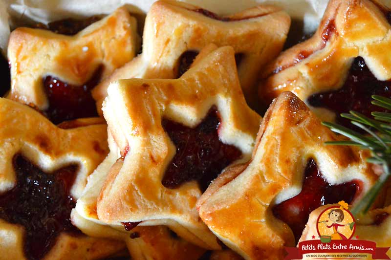 Recette sablés de Noël à la confiture