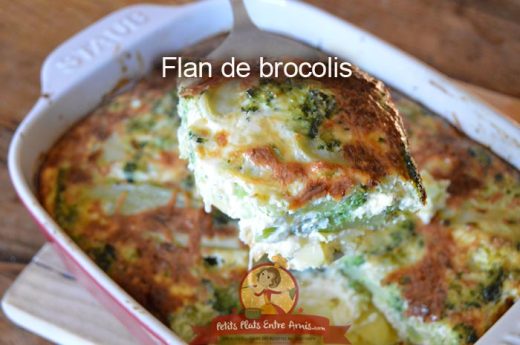 Flan de brocolis