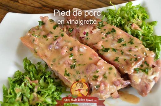 Pied de porc en vinaigrette