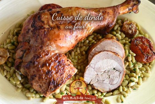 Cuisse de dinde au four