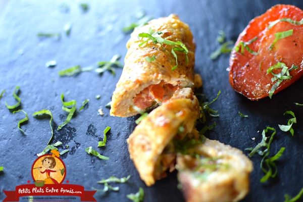 Cuisson ballotine de dinde aux tomates et fromage