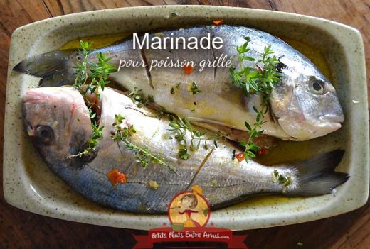 Marinade pour poisson grillé