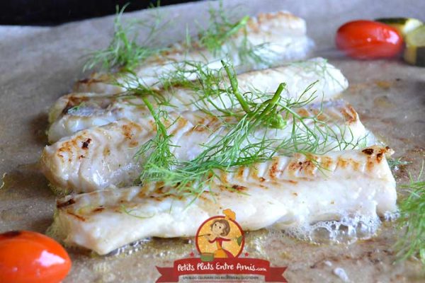 Recette filets de colin à la plancha
