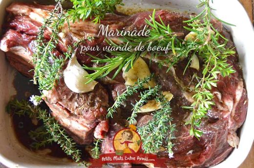 Recette Marinade pour viande de boeuf