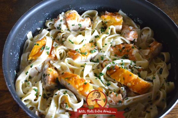 Recette Tagliatelles au haddock