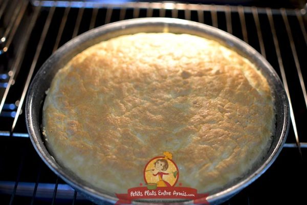 Cuisson omelette soufflée au four
