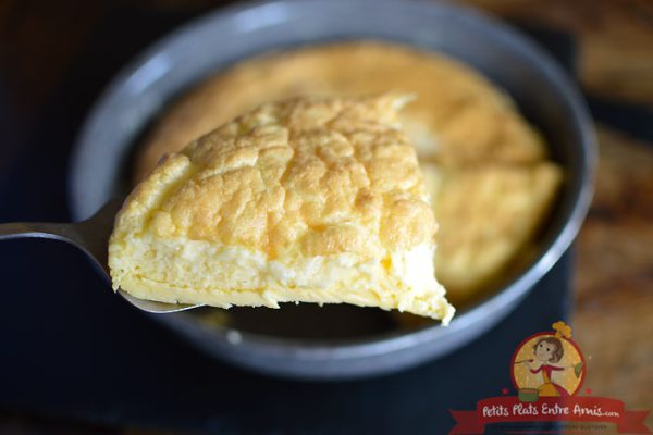 Ingrédients omelette soufflée au four