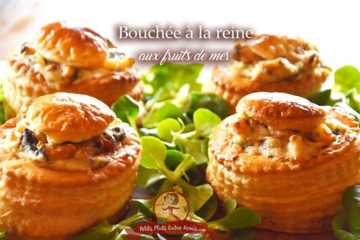 Recette bouchée à la reine aux fruits de mer