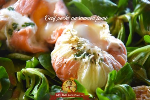 Recette oeuf poché au saumon fumé
