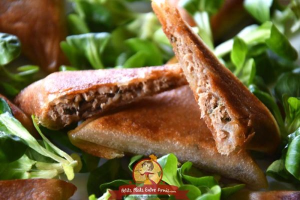 Cuisson bricks au thon